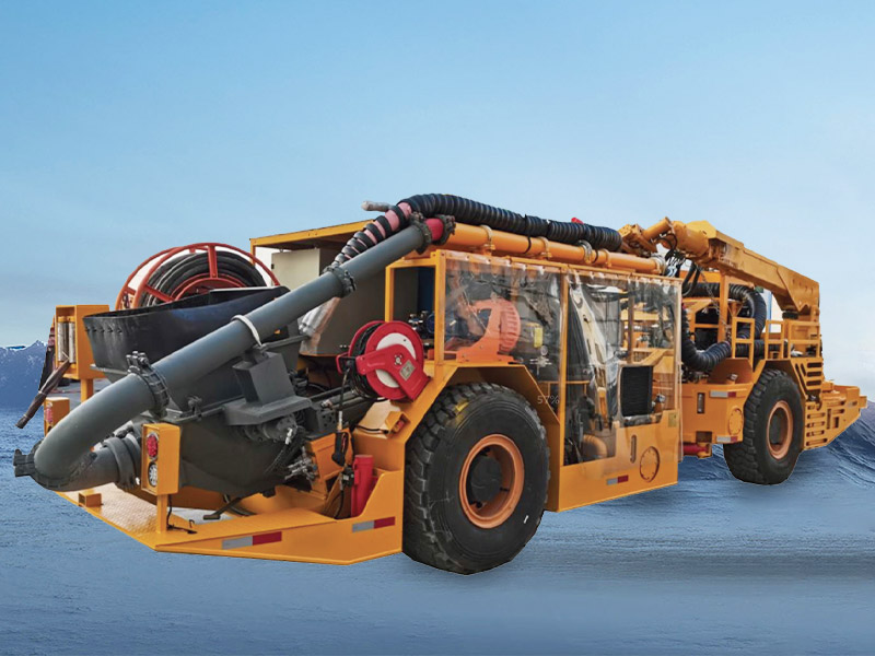 Автомобиль с  торкрет-установкой UPS-25T